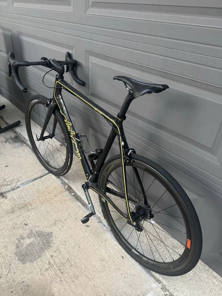 Bicicleta de carretera Alchemy Cycles Helios frenos de llanta de carbono - cremallera de 58 cm, Chris King, FSA Foto 4 de 4