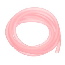 Fuel Line Hose Tube, Petrol Line 1/4" ID 6.6 ft Fit for Small Engines Pink 