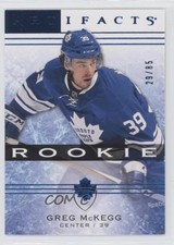 2014-15 Upper Deck Artifacts Rookies Sapphire 29/85 Greg McKegg #123 k5i