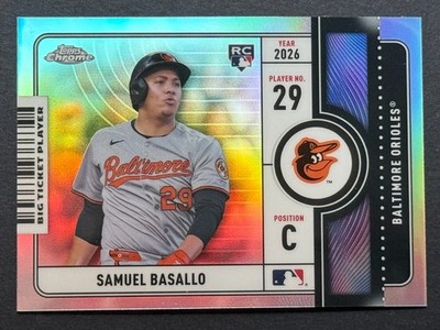 2026 Topps Chrome Baseball Inserts - Pick Your Card
