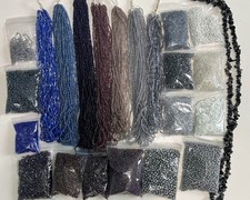 Lot C Glass Hex 11/0 8/0 Seed Beads Bead Jewelry Supplies Arts Crafts Beading