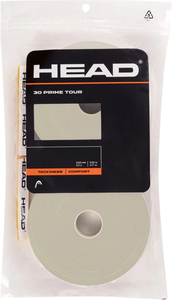 Head Prime Tour Overgrip 30er Pack grau - Bild 1 von 1