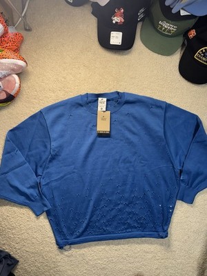 Nike Sportswear Tech Pack Oversized Distressed Punched Sweater Size Small