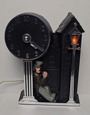 VTG Happy Time 911 Mastercrafters Novelty Town Drunk Clock Back To Future WORKS 