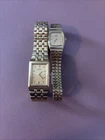 Lot of 2 Vintage Women’s Watches – Seiko Quartz Gold‑Tone Dress Watches