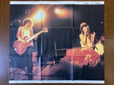 Stylish Rare AJICO UA BLANKEY JET CITY Kenichi Asai Benji Poster Cafe CAFE Vinta