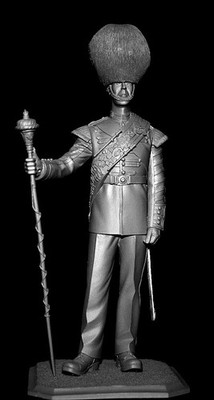 150mm Drum Major Household Division Resin Model kit sculpted by David Grieve