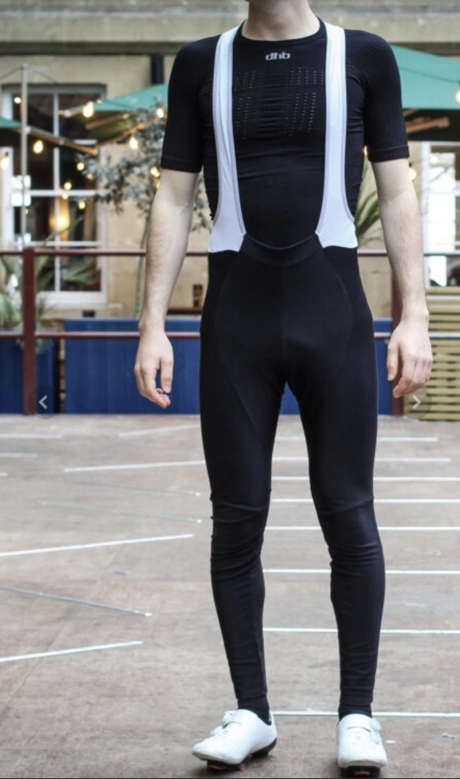 dhb Aeron Rain Defence Bib Tight black size Medium