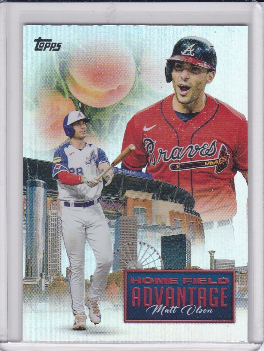 2024 Topps Update Series - Home Field Advantage Matt Olson #HFA-35