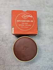 Vintage German AGFA Flash Holder 6062 F Flash Leather Case PARTS ONLY