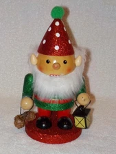 7" Christmas Wooden Nut Cracker Elf