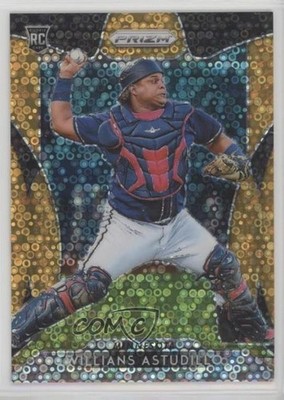 2019 Prizm Tier III Neon Orange Donut Circle Willians Astudillo Rookie RC 1dm4
