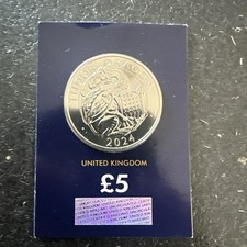 Tudor Dragon £5 Coin Change Checker 2024