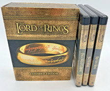 The Lord of the Rings Trilogy Extended Editions Blu-ray 15-Disc Box Set Complete