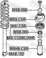 Essieu Mitsubishi COLT