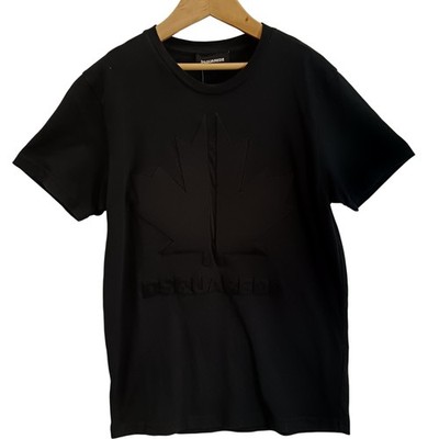 DSquared2 Sport Edition Black T-Shirt 12Y Boys Short Sleeve Graphic Preloved