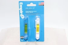 Empire Line Level Set Standard and Vari-Pitch Line Levels #83038 NOS