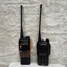 Lot Of 2 - Baofeng 1-UV9R PLUS and 1- GT-3TP Dual Band Outdoor Two Way Radios