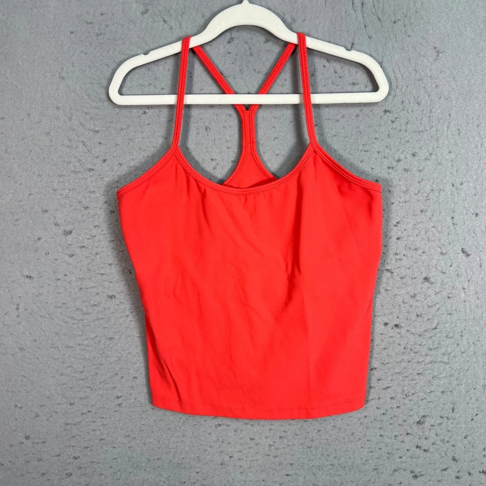 Splits59 Rojo Escarlata Pequeño Espalda Corredora Tanque y Cintura Alta Leggings Conjunto Ropa Activa Foto 2 de 4