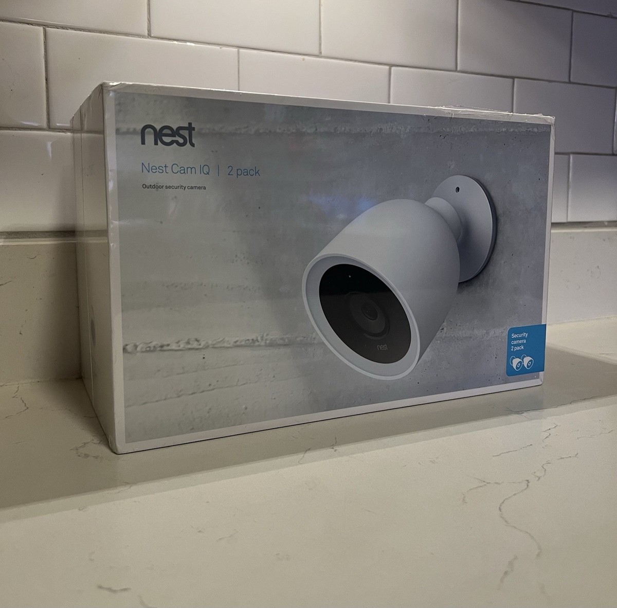 Nest NC4200US Cam IQ Outdoor Smart Wi-Fi Security Camera Pack
