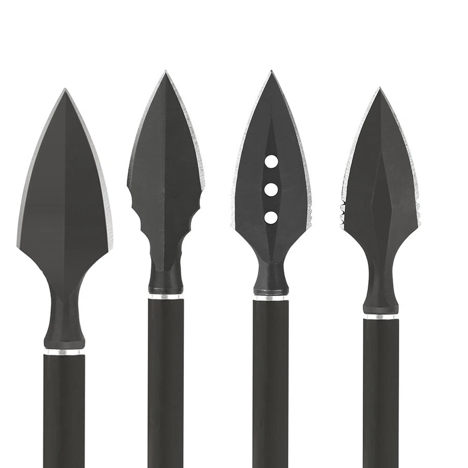Archery Traditional Arrowheads Screw Points Retro Broadheads Bow Hunting Target - Image 4 of 4