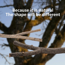 5PCS Natural Wood Bird Perches for Parrot - Wooden Bird Parrot Stand Branches...