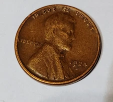 1924 S Lincoln Wheat Penny, Extra Fine Condition