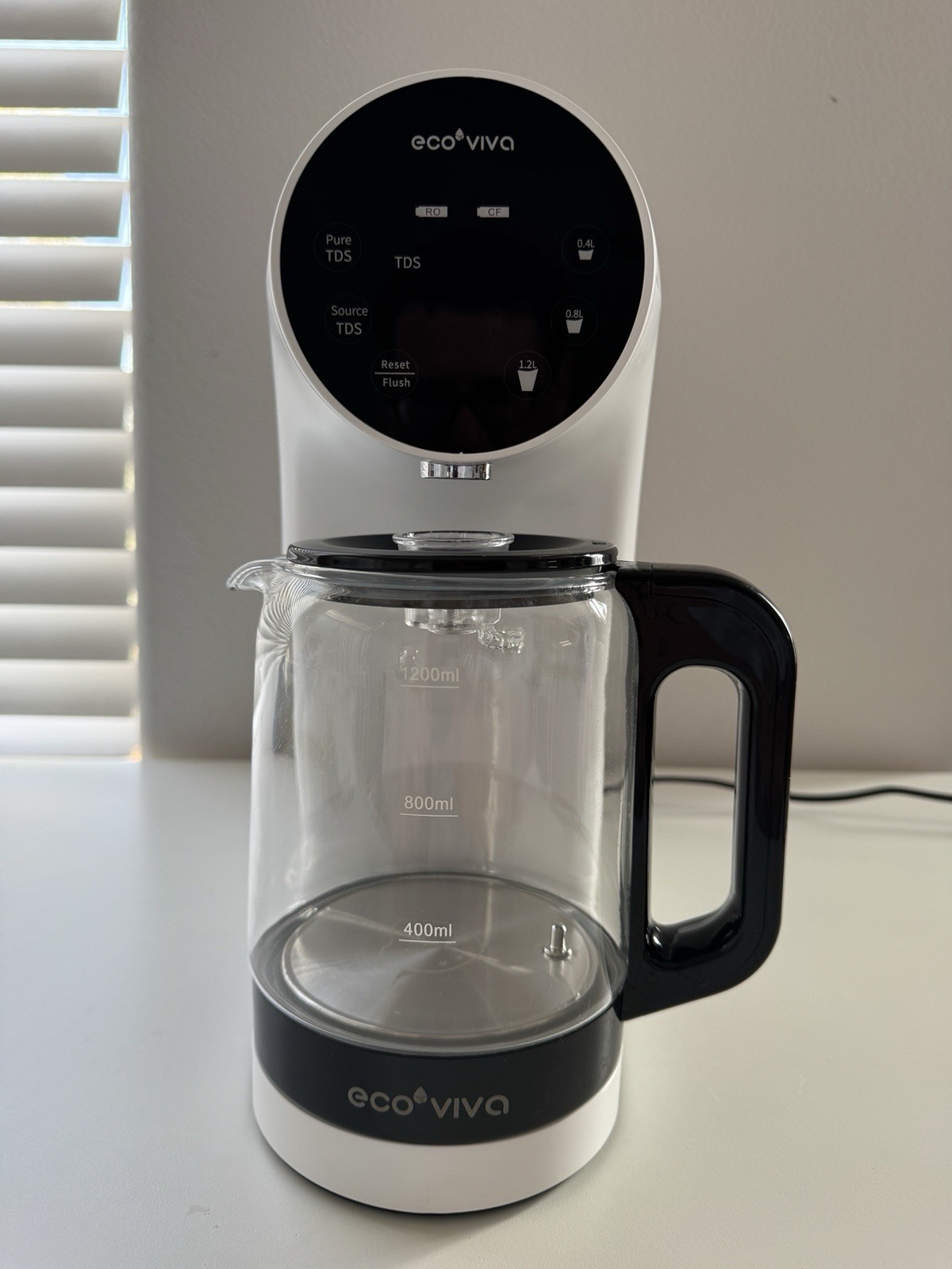 W/ Glass Carafe, Tds Display &ndash; Tested