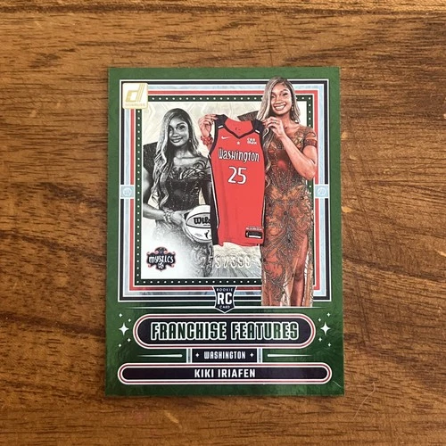 2025 Donruss WNBA Franchise Features Kiki Iriafen 18 Green Fireworks /399 (ts34)