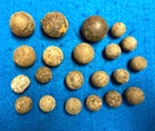 Group of 20 Dug Civil War Canister Balls