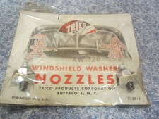 Pkg Of 2 Trico Windshield Washer Nozzle Aw-128 Vintage Cars Trucks Pkg Of 2 Trico Windshield Washer Nozzle Aw-128 Vintage Cars Trucks