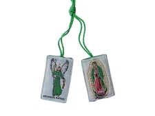 Saint Raphael Archangel Green Scapular, Escapulario De San Rafael Pendant