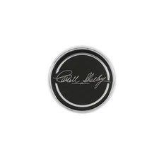 Carroll Shelby Wheels CS-CAP1 Center Cap - Black/Silver - Each