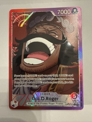 Gol.D.Roger (003) (Alternate Art) OP13-003 Carrying On His Will Foil