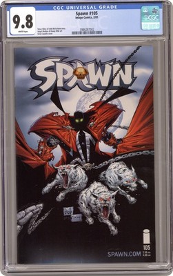 Spawn #105D Direct Variant CGC 9.8 2001 3986287002