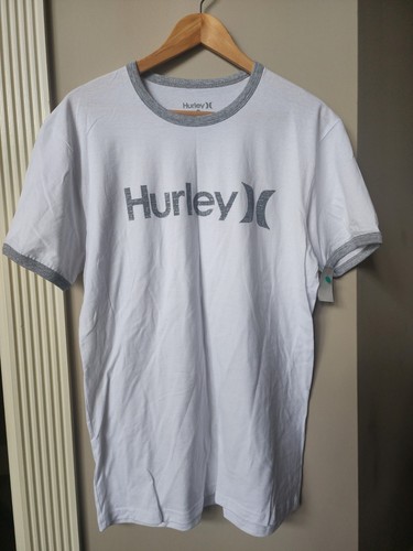 Camisa Hurley Para Hombres Talla Mediana Camiseta Camiseta Hurley Logo Camisa Nueva Con Etiquetas - Imagen 4 de 7
