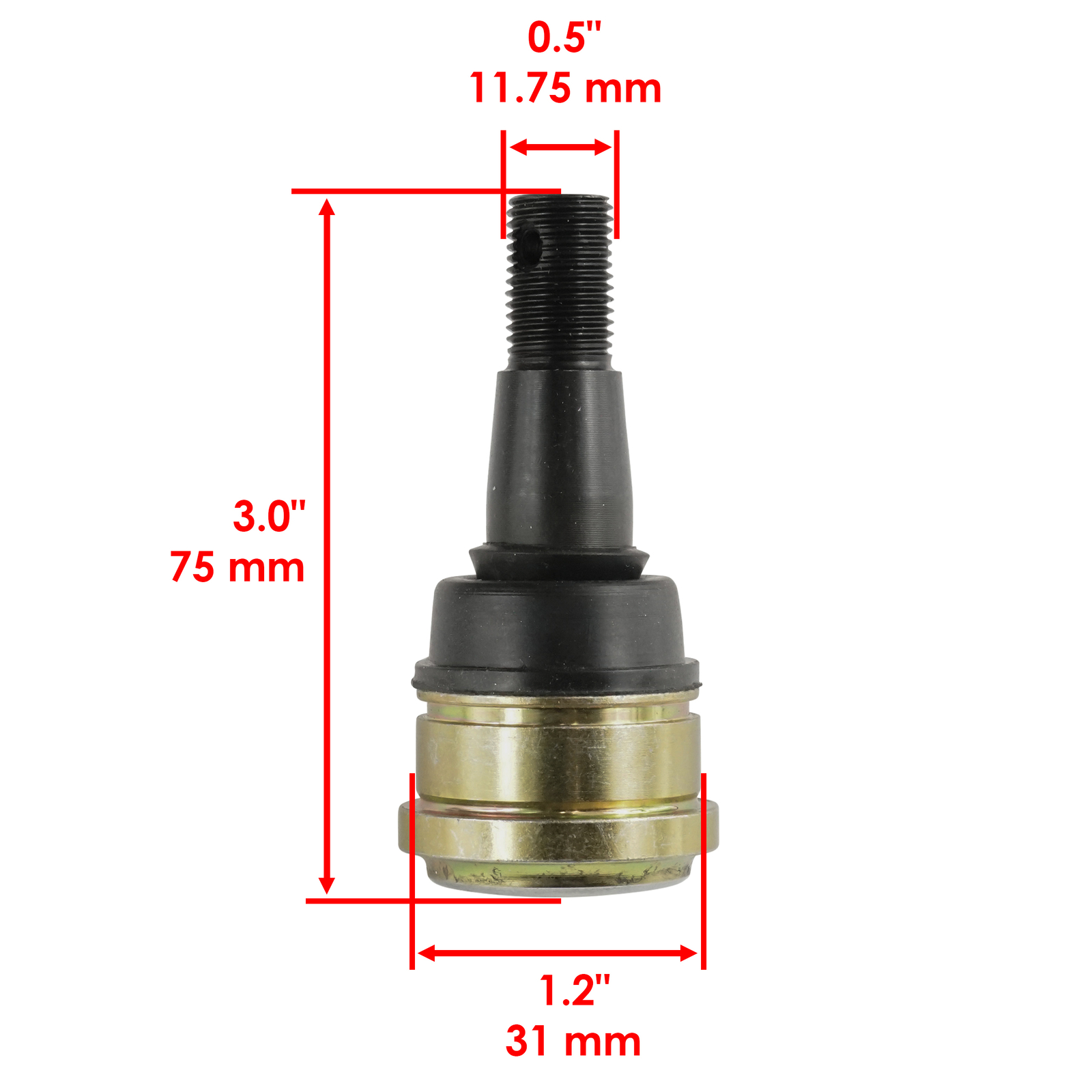 Teraflex JK HD Dana 44/30 Upper & Lower Ball Joint Set Of 4 W/o Knurl - Foto 7