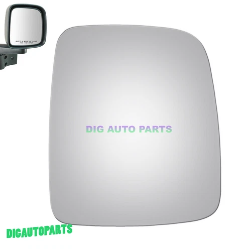 Right Side Mirror Glass Replacement for 2003-2005 Jeep TJ Wrangler Adhesive