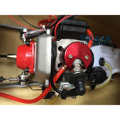 DT Fiberglass 26CC RC Monohull G26A2 ARTR Gas Boat W/O Radio Servo - Picture 8 of 9