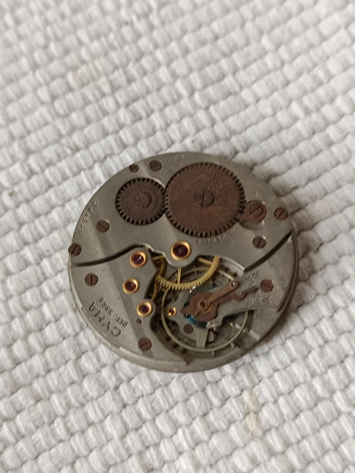 VINTAGE CYMA CYMAFLEX CAL 586 K WRISTWATCH MOVEMENT FOR REPAIR OR PARTS - Image 2 of 2