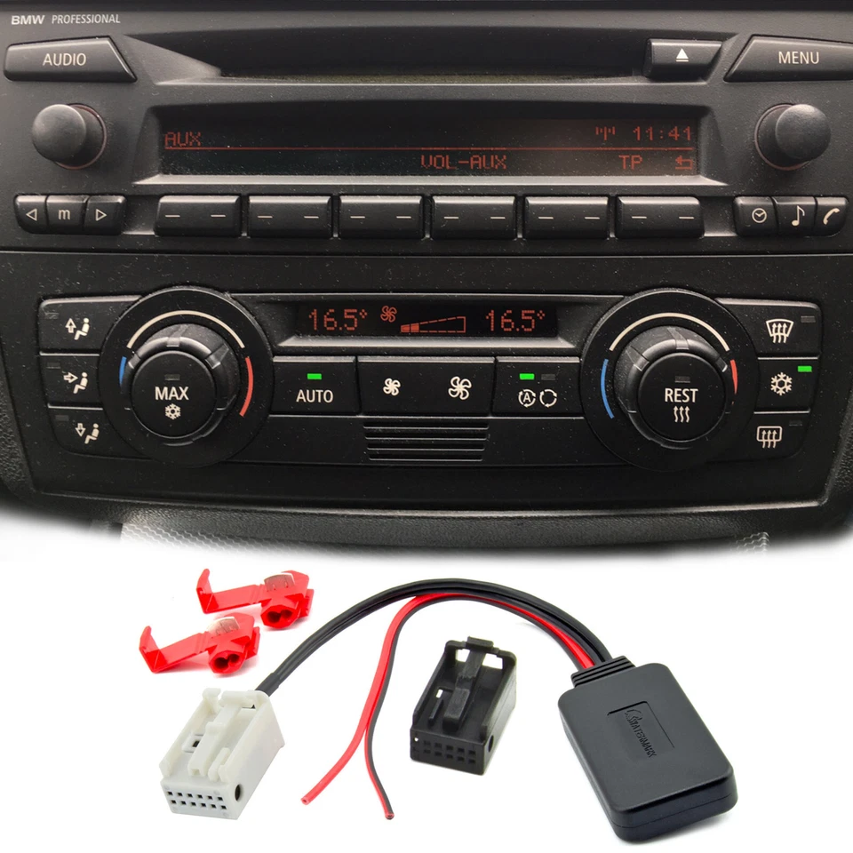 Adattatore Bluetooth compatibile con BMW E87 E46 E90 E91 E60 E61 E63 E64 X1 X3 X5 Z4 - Immagine 3 di 4