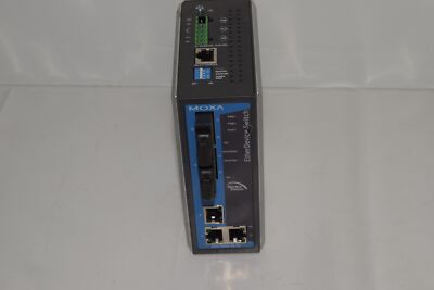 MOXA TECHNOLOGIES CO LTD MODEL EDS-405A-SS-SC MANAGED SWITCH (RST27)