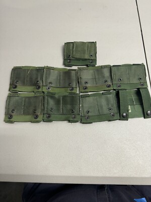 Lot Of 9 USGI Alice To Molle Adapter K-Bar Adapter OD Green | eBay