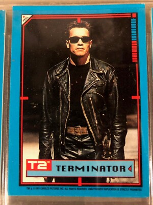 Terminator T2 1991 Sticker/Card Set Topps | eBay
