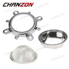 44MM 60 Degree 50MM Led Lens Reflector Collimator Chip COB Light Fixed Bracket
