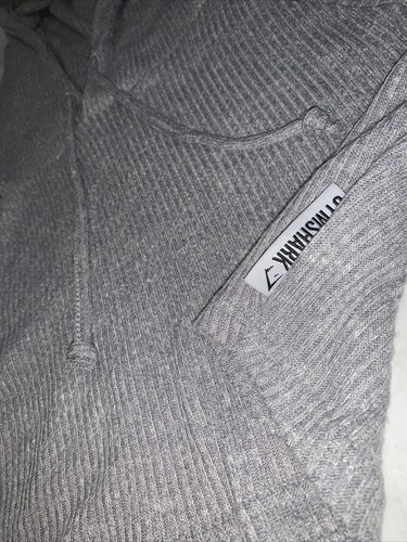 Gymshark Slounge cropped Hoodie light 