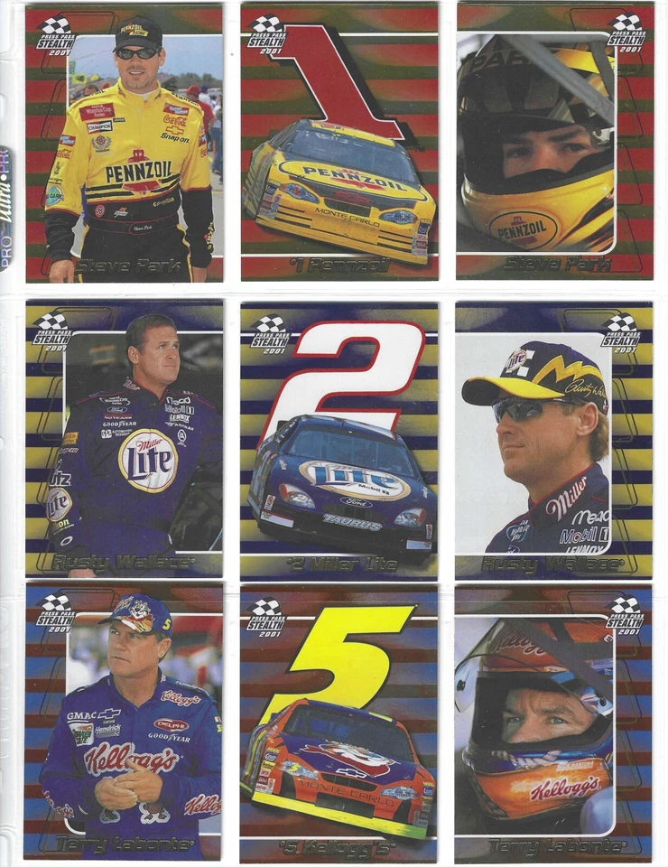2001 Stealth HOLOFOIL--# G 69 Dale Jarrett--BV$4!--ONE CARD ONLY! - Image 2 of 4