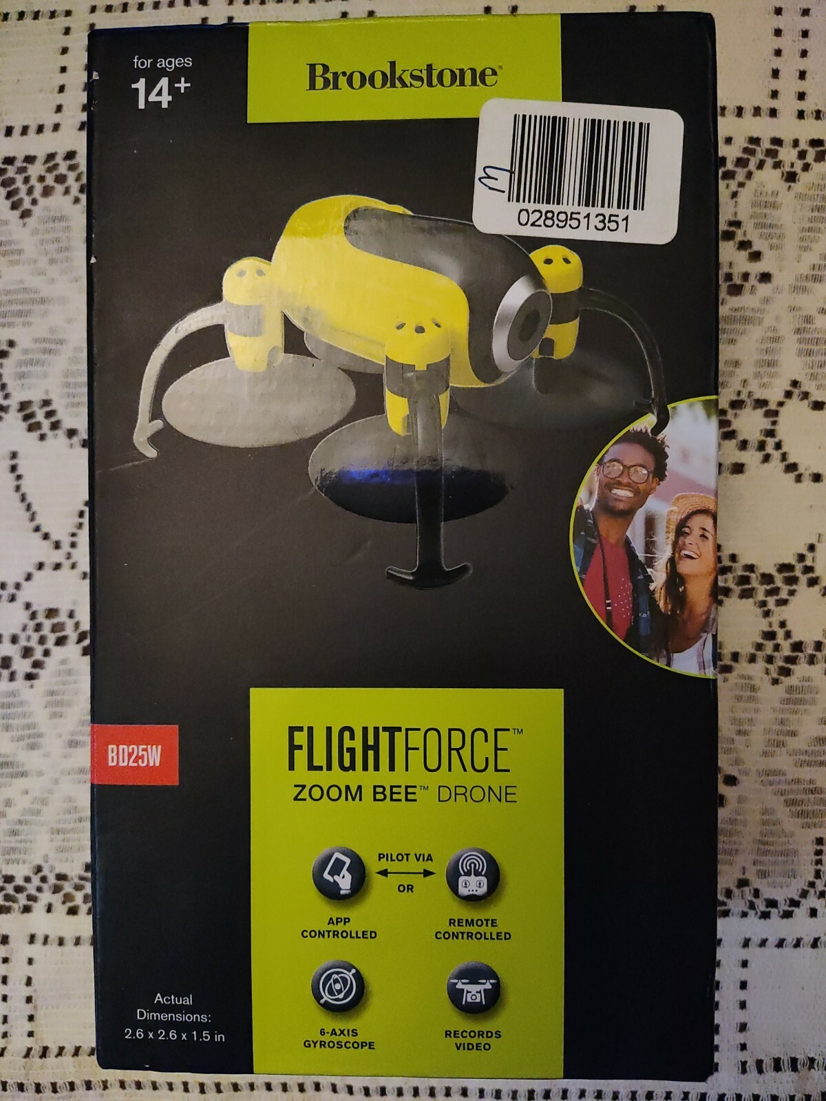 brookstone mini drone