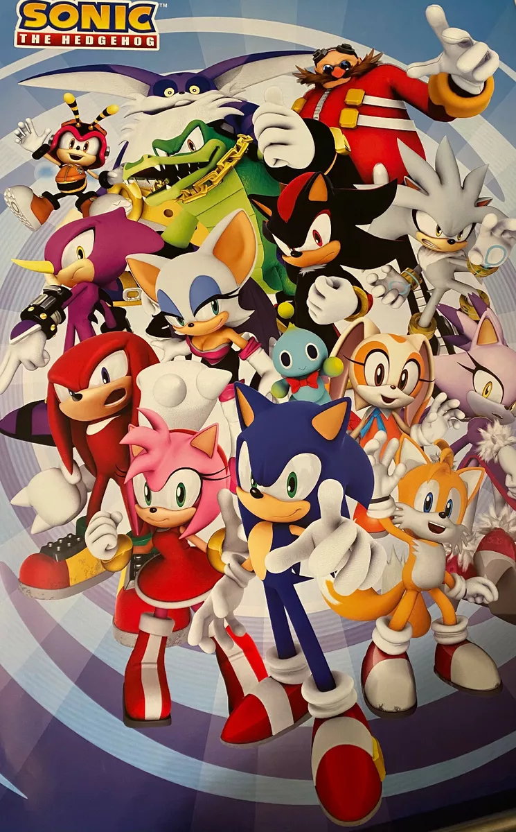 Sonic the Hedgehog 2 Old Classic Retro Game Poster – My Hot Posters