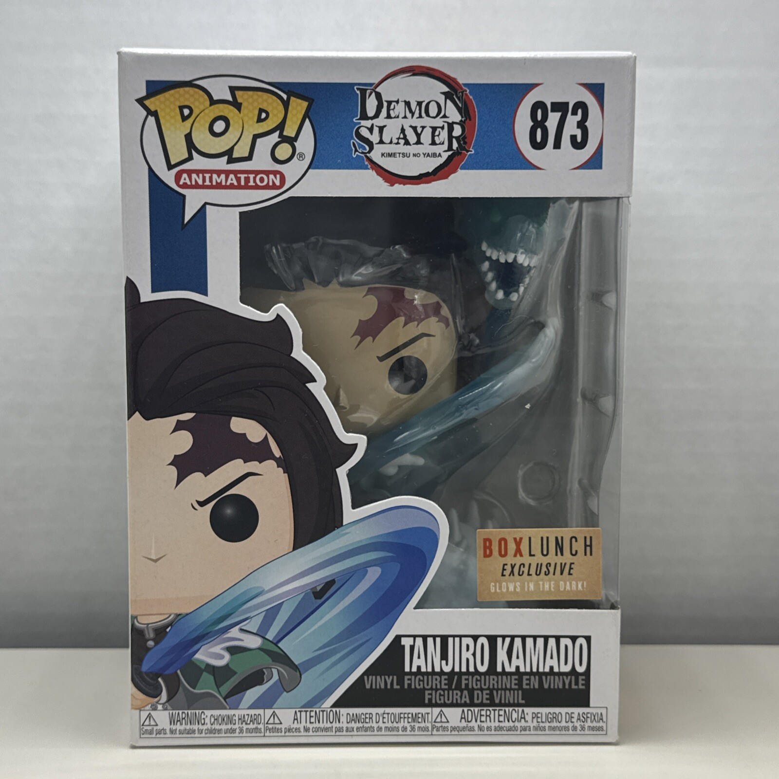 Funko Pop! Vinyl: Demon Slayer: Kimetsu no Yaiba - Tanjiro Kamado (Glows in the